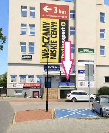Zdjęcie budynku poradni Kropka